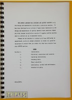 Abwood Carbide Grinding Machine Model CG-O. Operating and Maintenance Instructions.