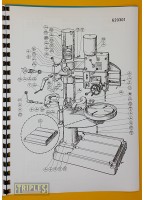Arboga Maskiner Model ER1830 Radial Drilling Machine Instructions.
