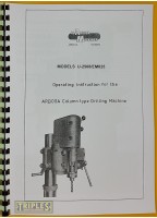 Arboga Maskiner Models U-2508 / EM825 Operating Instructions.