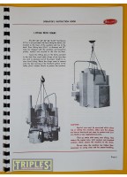 Bullard Cut Master Model 75 Vertical Turret Lathe Operators Instruction Book.