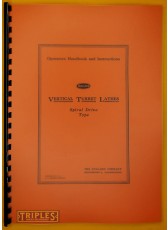 Bullard Vertical Turret Lathes. Spiral Drive Type. Operators Handbook and Instructions. Bullard Vertical Turret Lathes. Spiral Drive Type. Operators Handbook and Instructions.