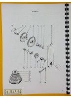 CQ6123 Lathe Operation Manual and Service Parts. (Early Model)