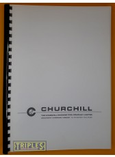 Churchill Model NB Surface Grinding Machine. Maintenance, Operating Instructions and Parts Lists.