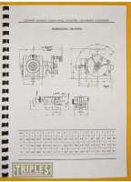 Cincinnati Universal Dividing Heads and Accessories, Indexing Attachments. Service Manual and Parts List Catalogue. 