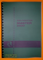 Colchester Master 2500 Lathe Instruction and Spare Parts Manual. Colchester Master 2500 Lathe Instruction and Spare Parts Manual.