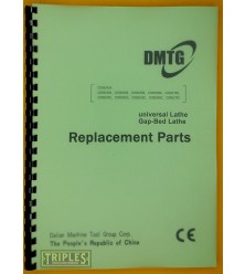 DMTG CDS Series Lathe Parts Manual.