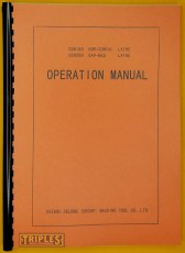 Dezhou Delong CD6180 CD680 Lathe Operation Manual. Dezhou Delong CD6180 CD680 Lathe Operation Manual.