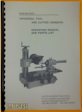 Falcon Chevalier 610 Universal Tool and Cutter Grinder Operating Manual.