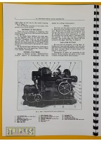 Gleason 12" Straight Bevel Gear Generator. Operating Instructions and Service Manual.