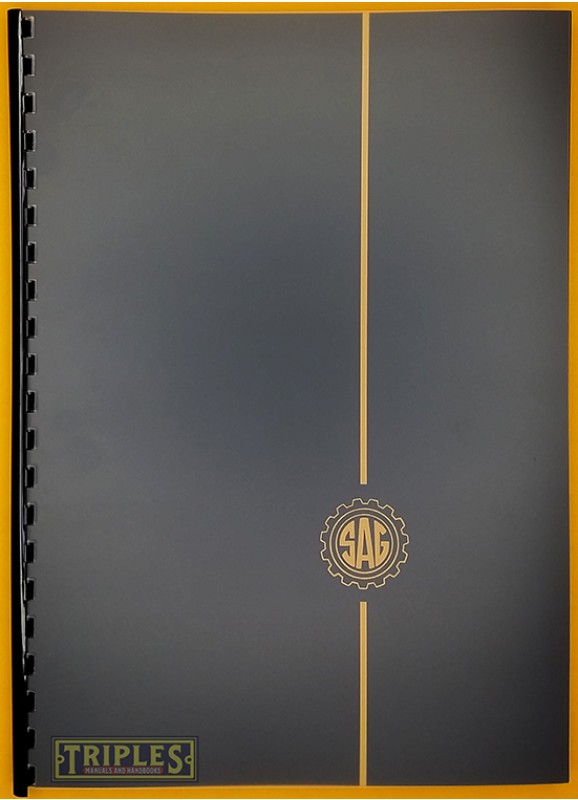 Graziano SAG 508 Lathe. Instruction and Maintenance Manual.