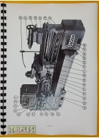 Graziano SAG 508 Lathe. Instruction and Maintenance Manual.