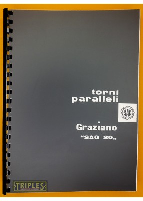 Graziano SAG 20 Lathe. Instruction,Installation and Maintenance Manual.