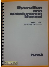 HMT FN2 Operation and Maintenance Manual for Knee Type Milling Machine.
