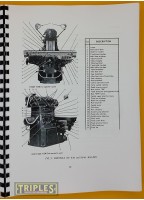 Huron Milling Machine. Type NU. Instructions and Maintenance Book.