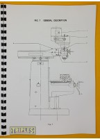 Induma 1-S Vertical Milling Machine. Operation and Parts List.