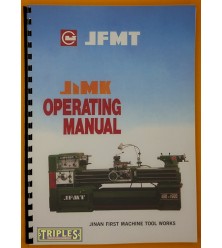 JFMT J1MK 460, 530 High Speed Precision Lathe. Operating Manual.