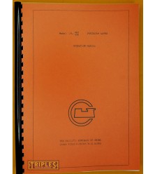 JFMT J1-460/530 Lathe Operation Manual (Early Model)