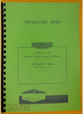 Kearney and Trecker (C.V.A.) Model No. 2D, Rotary Head Milling Machine. Instruction Book. (C.V.A. Edition)