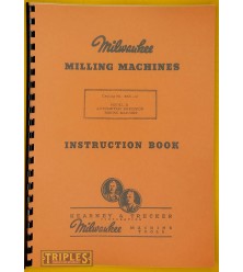 Kearney and Trecker-Milwaukee. Model B Autometric Precision Boring Machine Instruction Book.