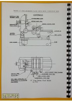 Kearns Optimertic Horizontal Tool Room Boring Machine, "S" Type. Operating and Maintenance Book.