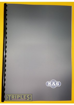 MAS VR4 Radial Drilling Machine Operation and Maintenance Handbook.