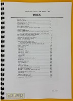 Mazak Mate Lathe Operating Manual and Parts List.