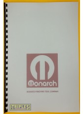 Monarch Model EE Sensitive Precision Toolmakers Lathe. Operator Manual. (1965) 