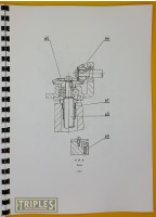 Nantong Model X6325 Universal Milling Machine Instruction Manual and Parts List.