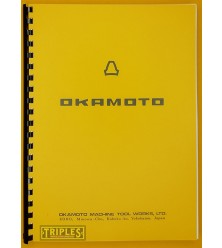 Okamoto Hydraulic Internal Grinding Machine IGM-1D Operating Instructions.
