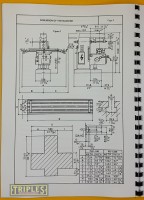Pacific FU-1.100 FU-1.250 Universal Milling Machine. Instruction Manual and Parts Book.