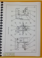 Pacific FU-1400, FU-1600 Universal Milling Machine. Instruction Manual and Parts Book.