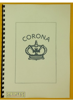 Pollard "Corona" 15" Drilling Machines. Installation, Maintenance and Parts List.