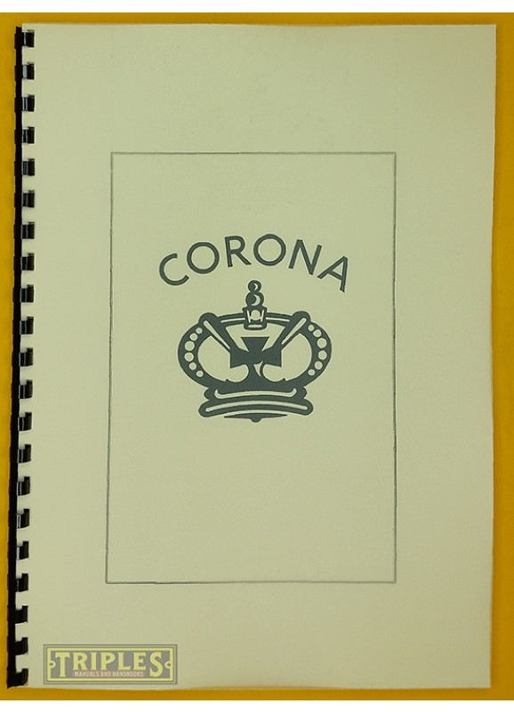 Pollard "Corona" 15" Drilling Machines. Installation, Maintenance and Parts List.