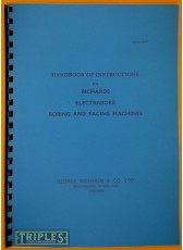 Richards Electrabore. Handbook for Richards Electrabore Boring and Facing Machines. Richards Electrabore. Handbook for Richards Electrabore Boring and Facing Machines.