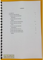 Shenyang Z30 Radial Drilling Machine Spare Parts List. (Parts manual only)