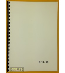 TOS D-11, D-21 Universal Dividing Heads. Operation Manual. TOS D-11, D-21 Universal Dividing Heads. Operation Manual.