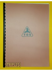 TOS FA4U FA4V FA4A Milling Machine Parts and General Arrangement Diagrams. (Diagrams Only) TOS FA4U FA4V FA4A Milling Machine Parts and General Arrangement Diagrams. (Diagrams Only)