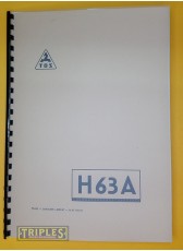 TOS H63A Horizontal Boring Machine. Parts, General Arrangements and Diagrams. TOS H63A Horizontal Boring Machine. Parts, General Arrangements and Diagrams.