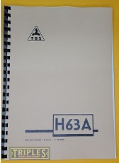 TOS H63A Horizontal Boring Machine Operating Instructions. TOS H63A Horizontal Boring Machine Operating Instructions.