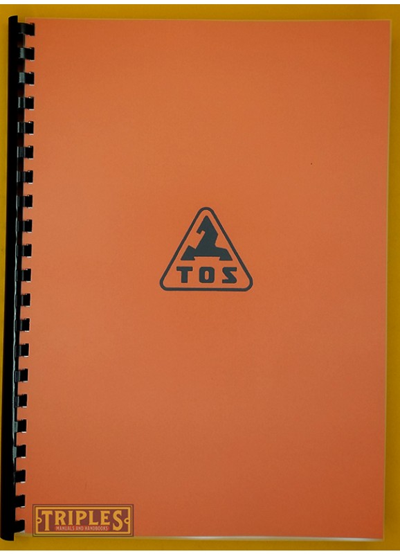 TOS Model H 80. Operating Instructions for Horizontal Boring and Milling Machine.