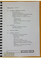 TOS Kurim FNK 25 A Milling Machine. Maintenance Instructions.