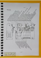 Takisawa TSL-DX Precision Lathe Operating Manual.