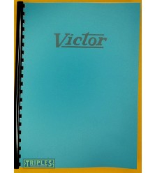 Victor 400 & 500 Series Lathe Operating Manual and Parts List.
