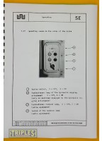 WMW Union DLZ-500 DLZ-630 DLZ-800 Lathe Operation Manual.