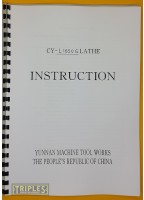 Yunnan CY-L 1660G Lathe Instruction Manual.